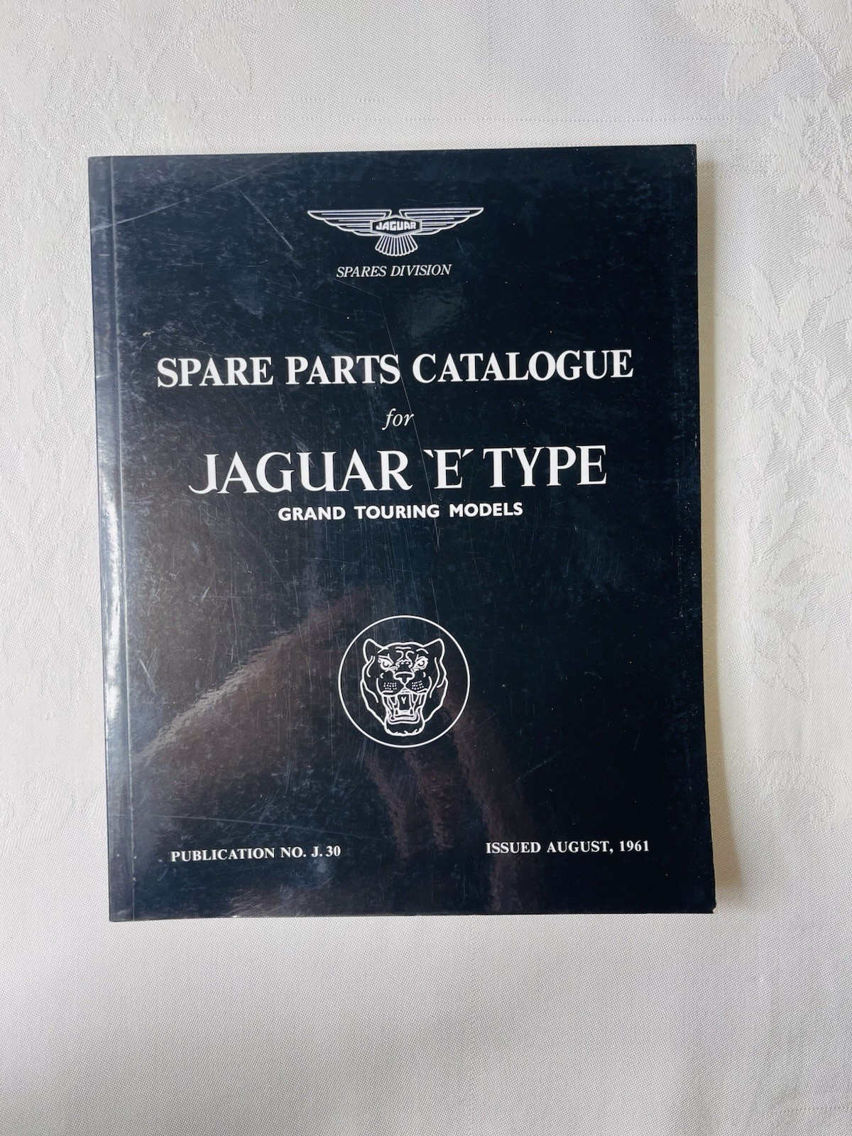 Jaguar XKE Illustrated Parts Book 1961 1962 1963 1964 XK E Spare Part Catalog