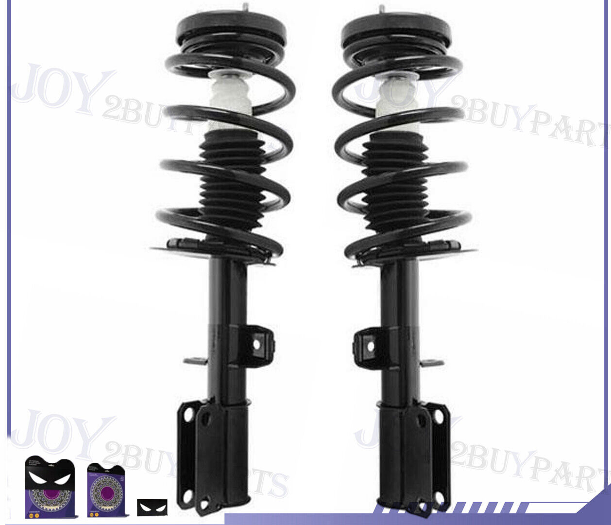 2x For BMW X5 2001 2002 03-2005 Front Complete Struts Shock Coil Spring Assembly