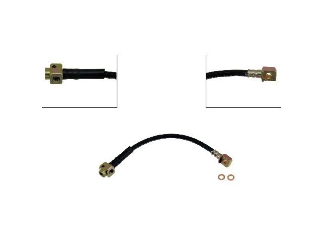 For 2002-2004 Oldsmobile Bravada Brake Hose Rear Left Dorman 94588VQVP 2003