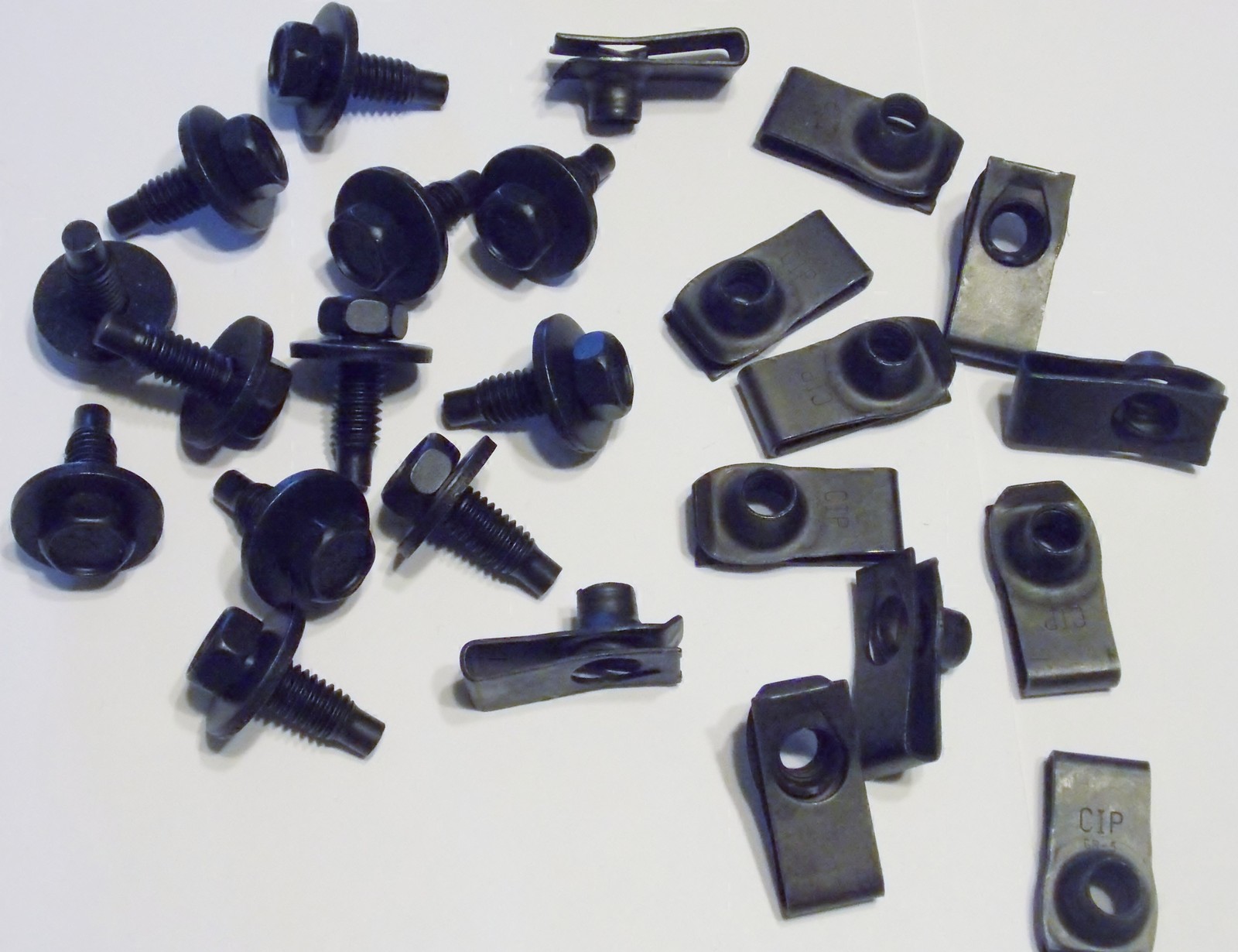 60-70 Ford Mercury Front Fender Black Bolt Kit Bolts Nuts Mustang Comet 60-70 Ford Mercury Front Fender Black Bolt Kit Bolts Nuts Mustang Comet