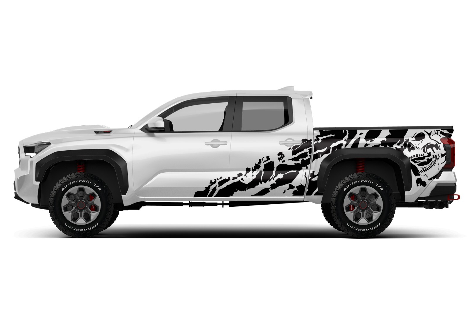 Nightmare Decal For Toyota Tacoma SR5 TRD 4X4 Sport graphic stripe sticker Skull