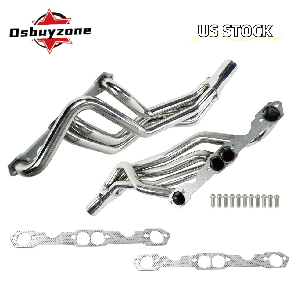 New for 93-97 Chevy Camaro Firebird 5.7 LT1 Stainless Exhaust Headers Polished