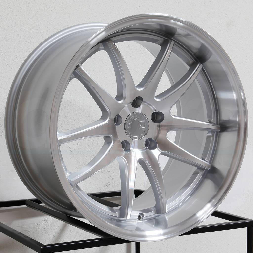 One 18x9.5 Aodhan DS02 DS2 5x114.3 22 Silver Machined Wheel Rim 73.1 One 18x9.5 Aodhan DS02 DS2 5x114.3 22 Silver Machined Wheel Rim 73.1