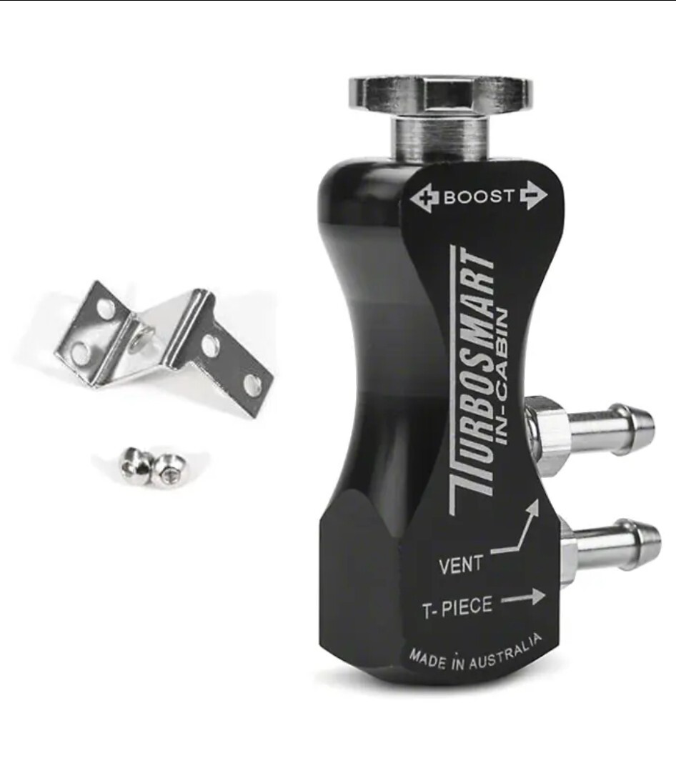 Turbosmart In Cabin Gated Manual Boost Controller Turbo MBC Black TS-0106-1002