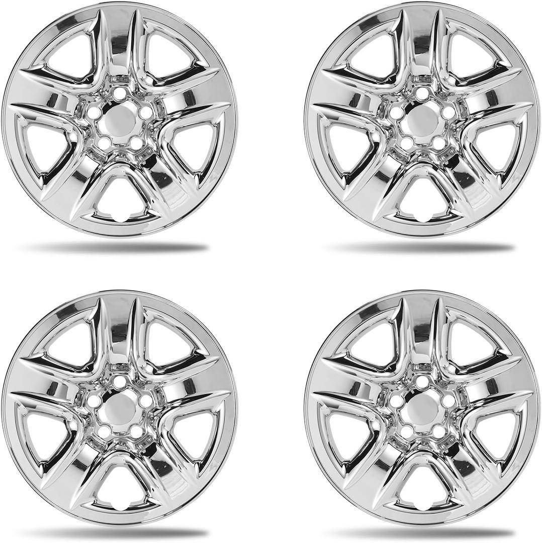 17 Inch Chrome Silver Wheel Skins Compatible with 2006-2012 Toyota RAV4