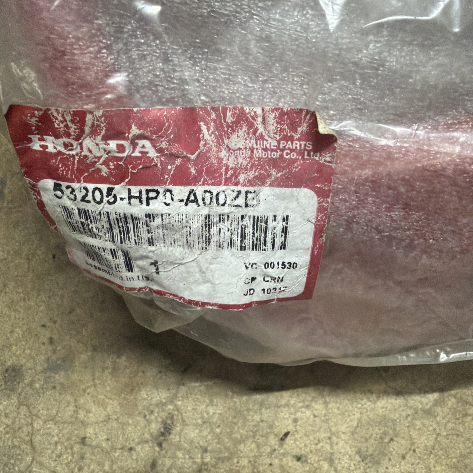 Nos 2007-2011 Honda Foreman 500 ES/EPS/Manual Meter Cover Red 53205-HP0-A00ZB Nos 2007-2011 Honda Foreman 500 ES/EPS/Manual Meter Cover Red 53205-HP0-A00ZB