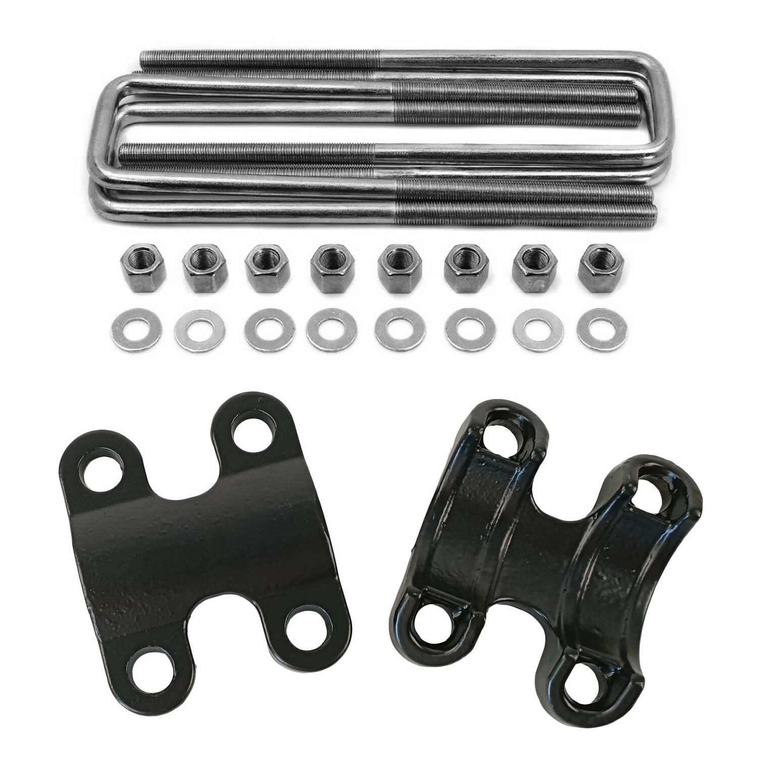 2PCS Leaf Spring Axle U-Bolt Plate and Ubolts For 1973 - 1987 Chevy GMC C30 K30 2PCS Leaf Spring Axle U-Bolt Plate and Ubolts For 1973 - 1987 Chevy GMC C30 K30