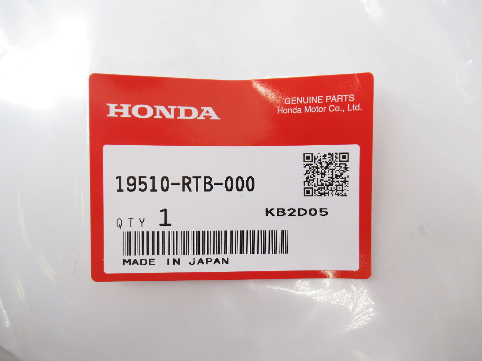 Genuine OEM Honda 19510-RTB-000 Heater Pipe 2007-2009 CR-V
