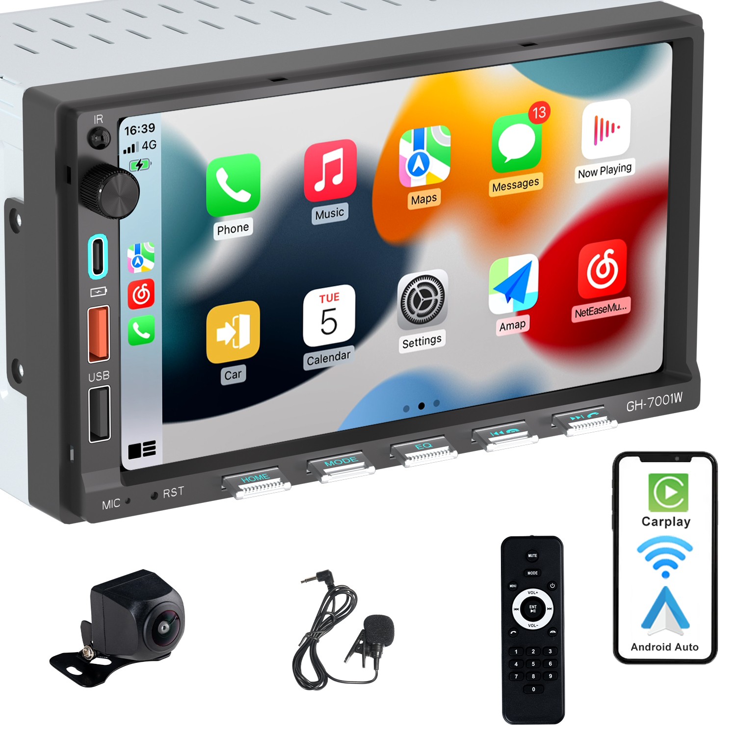 Wireless Apple CarPlay 7
