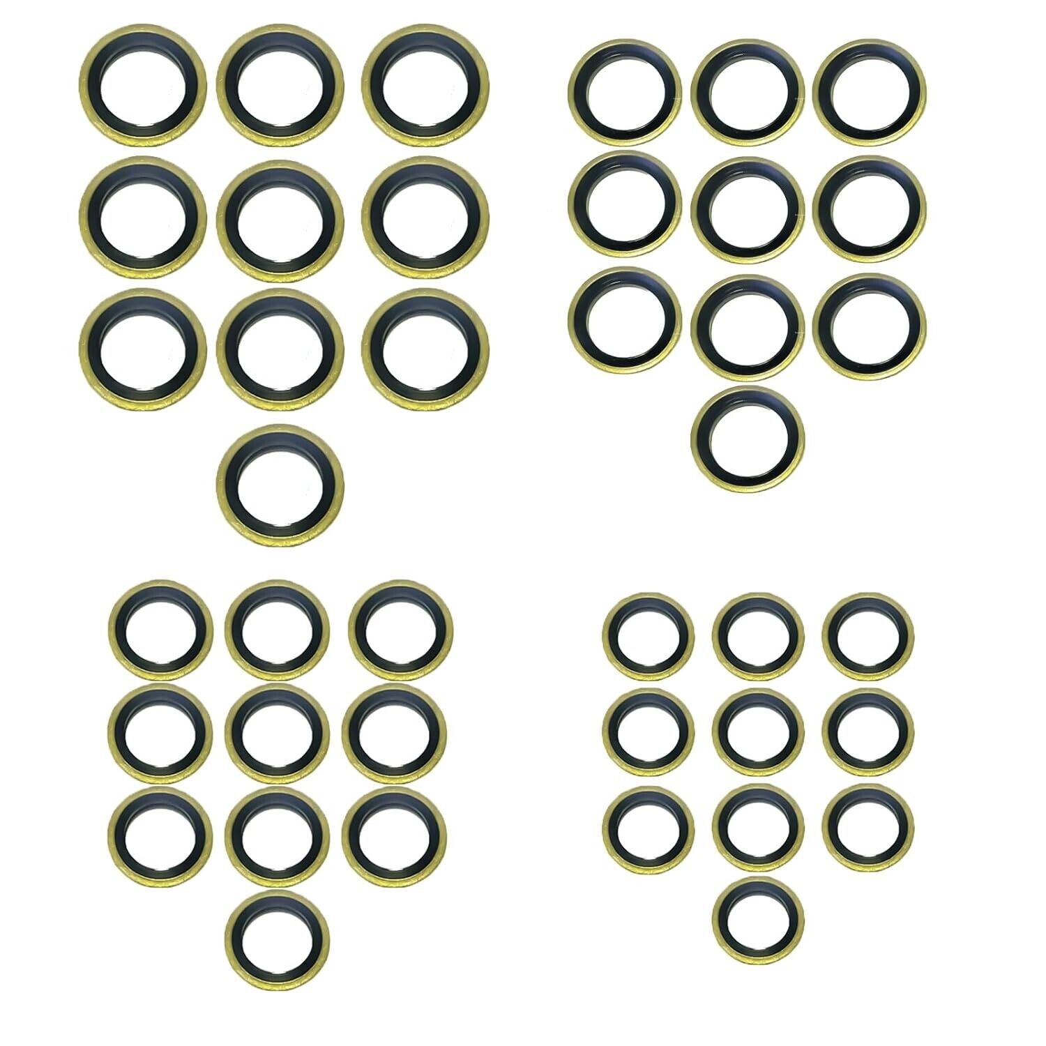 8mm,10mm,12mm,14 mm Qty 10 each Banjo Bolt Fuel Sealing Washers For Cummins
