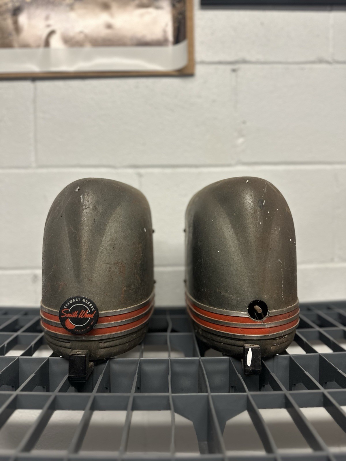 Vintage Stewart warner soft wind heaters