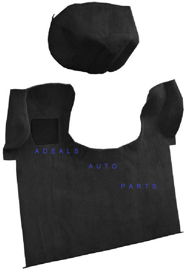 ACC 85-94 ASTRO VAN STANDARD WHEELBASE BLACK CARPET - PASS AREA W/ ENGINE COVER