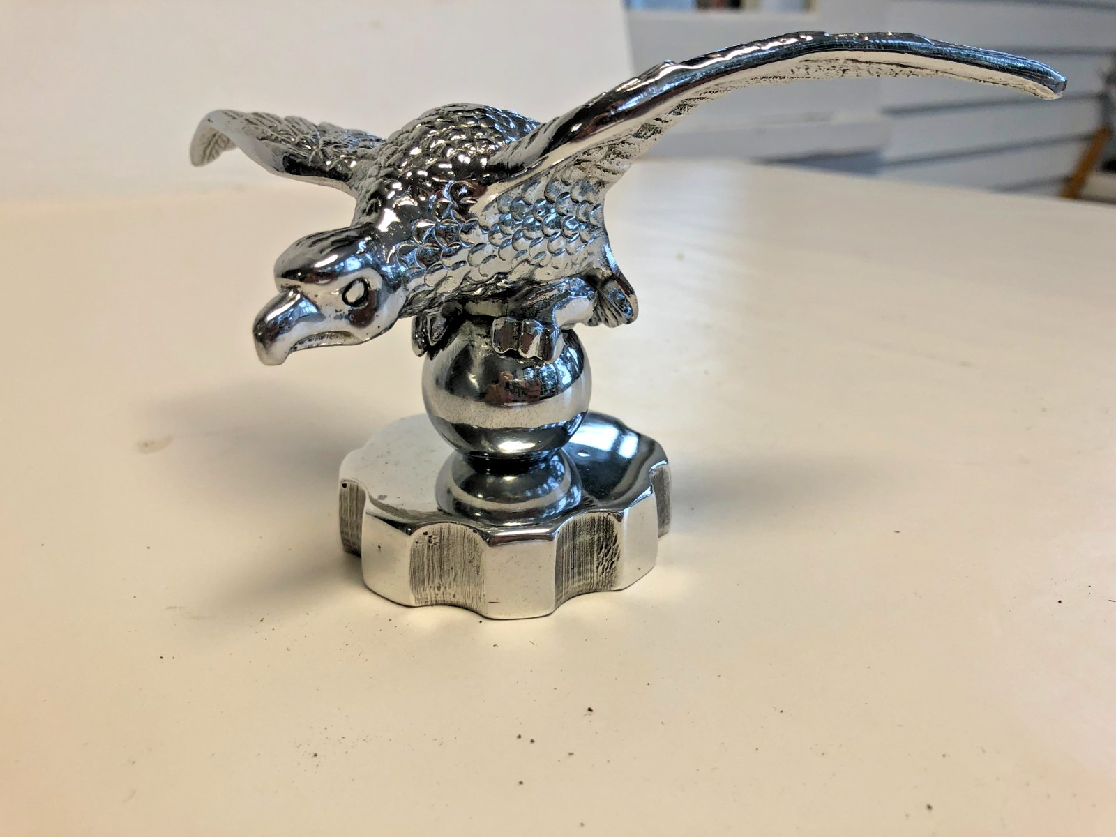 VINTAGE 20S 30\'S VULTURE HOOD ORNAMENT RADIATOR CAP HEAVY QUALITY CAP VINTAGE 20S 30\'S VULTURE HOOD ORNAMENT RADIATOR CAP HEAVY QUALITY CAP
