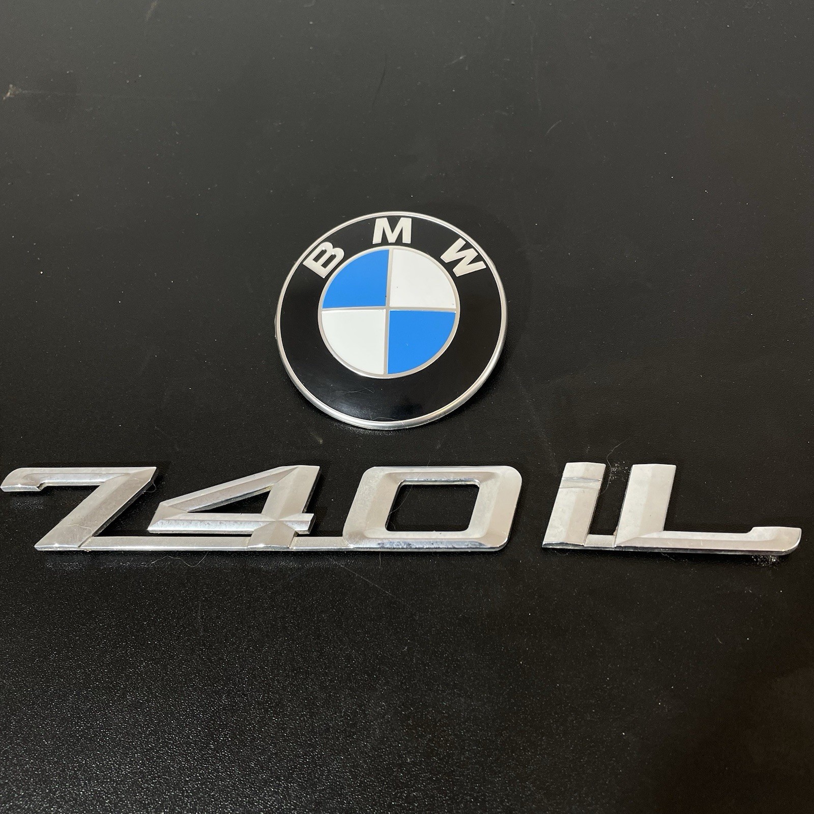 1995 1996 1997 1998 1999 2000 2001 BMW 740IL 740 IL Chrome Trunk Emblem Set OEM 1995 1996 1997 1998 1999 2000 2001 BMW 740IL 740 IL Chrome Trunk Emblem Set OEM