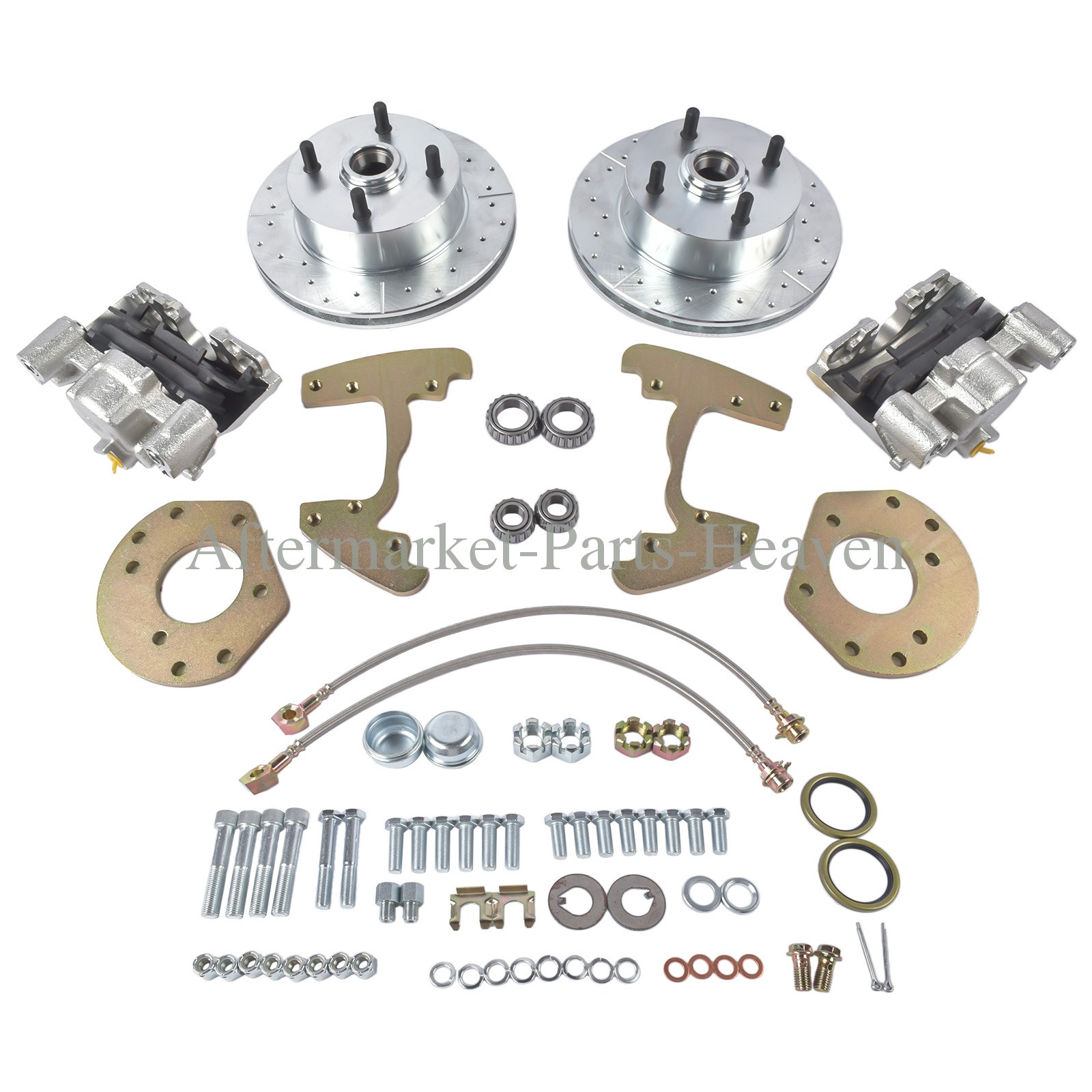 Front Disc Brake Changeover for 1960-1965 Ford Falcon 4 Lug 6 Cylinder Spindle