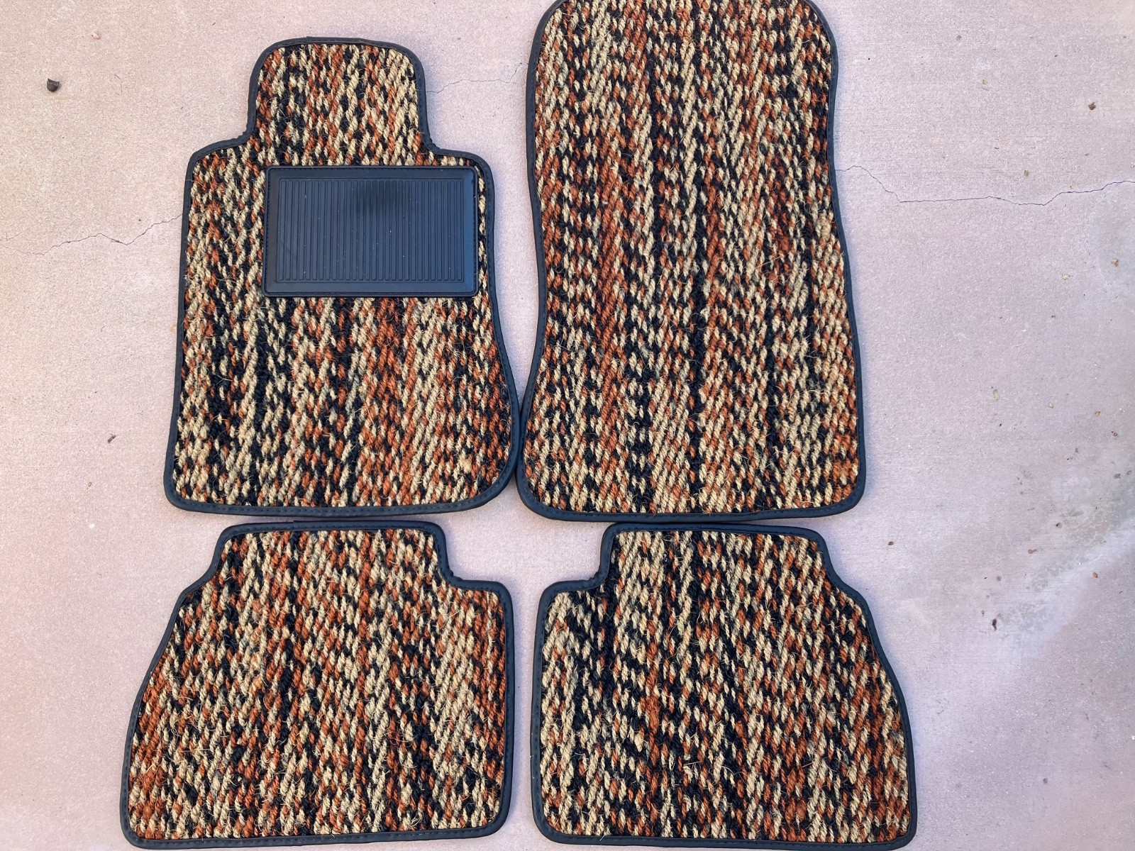 96-02 Mercedes Benz W210 Coco Mats Calico Color Floor Mats