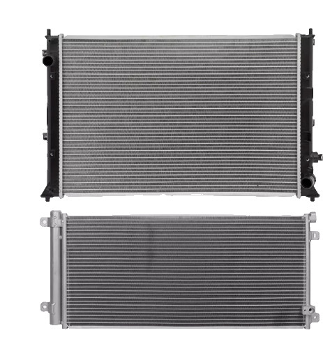 For 2016 - 2021 HONDA CIVIC Radiator & Condenser 1.5L set