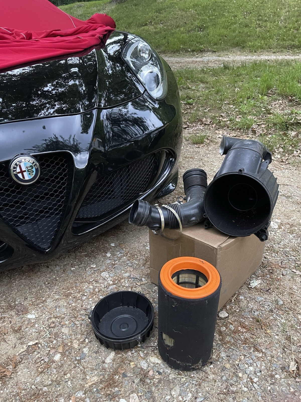 Alfa Romeo 4C / Spider OEM Intake w/filter 