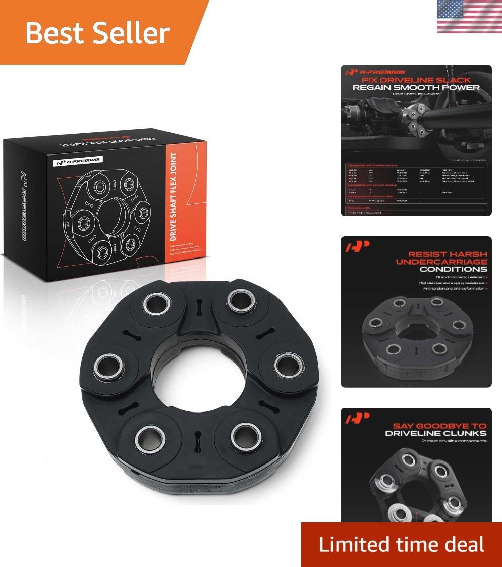 Drive Shaft Coupler Flex Joint Propshaft Coupling
