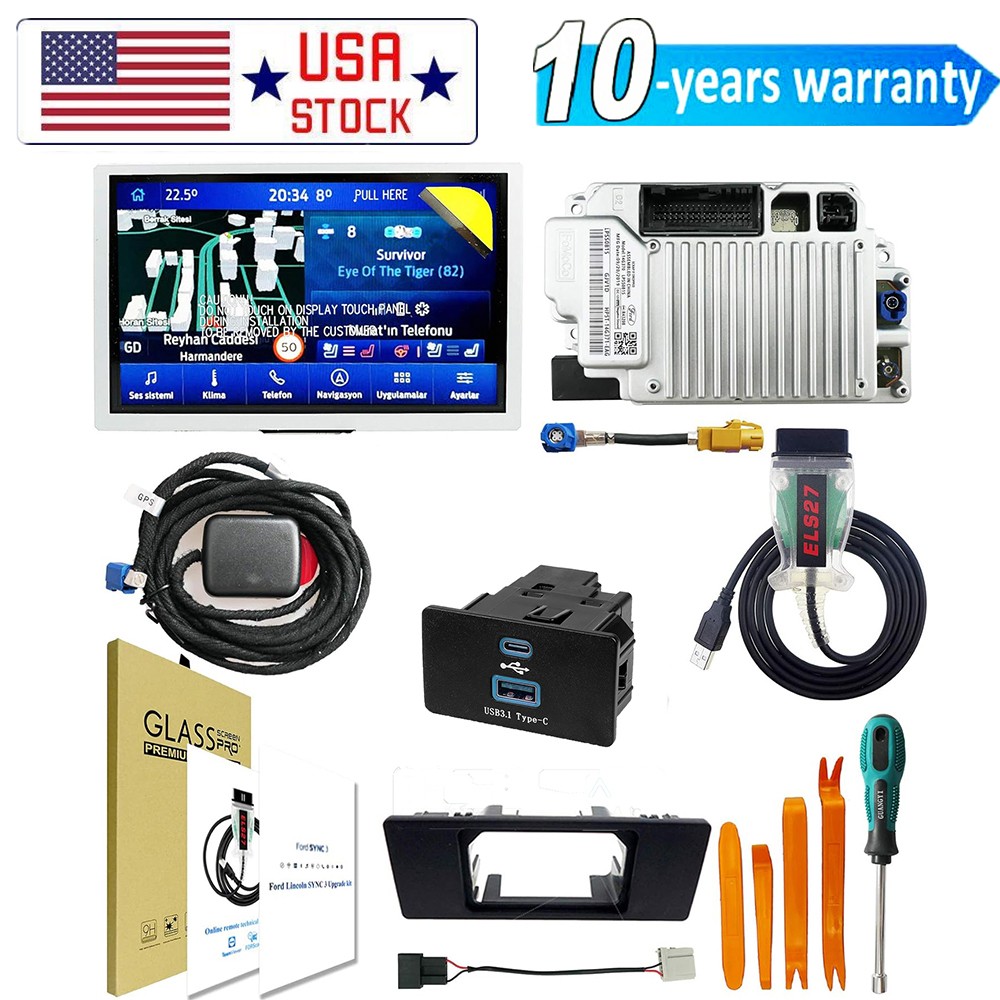 OEM SYNC 2 to SYNC 3 v 3.4 Upgrade Carplay For Ford Sync 3 Latest NA224 GPS USA