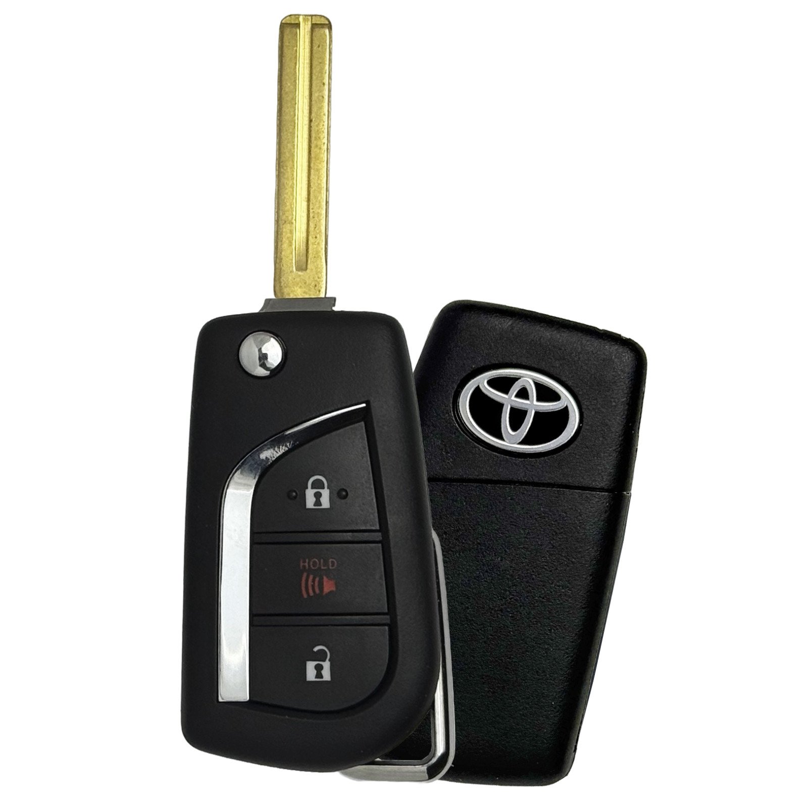 Orginal OEM Factory Toyota 2019-24 Rav4 Flip Keyless Remote GQ4-73T Uncut blade