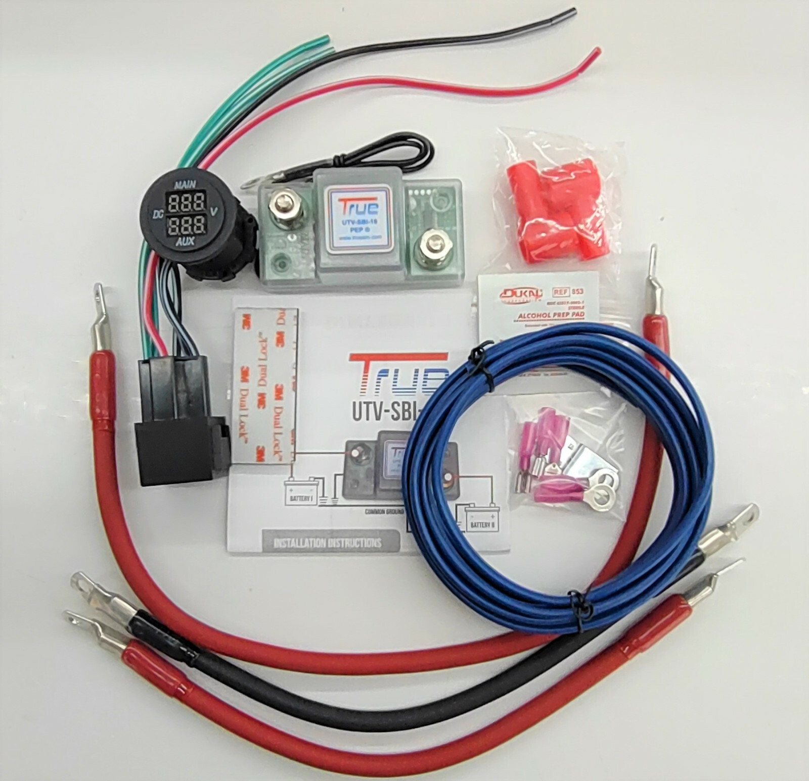 True® UTV Dual Battery Isolator Connect & Monitor Kit UTV-SBI-CM