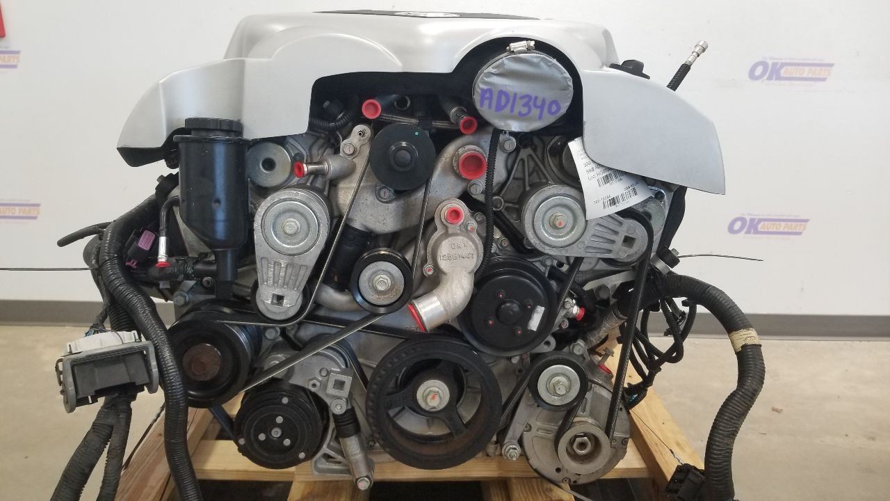 Engine 4.4L SUPERCHARGED LC3 V8 2008 CADILLAC XLR-V V SERIES PULLOUT DROP OUT
