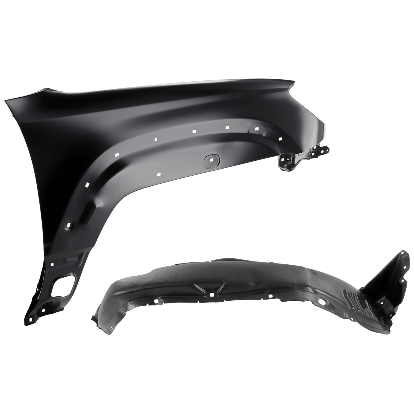 Fender Front Passenger Right Side for 4 Runner Toyota 4Runner 2003-2005