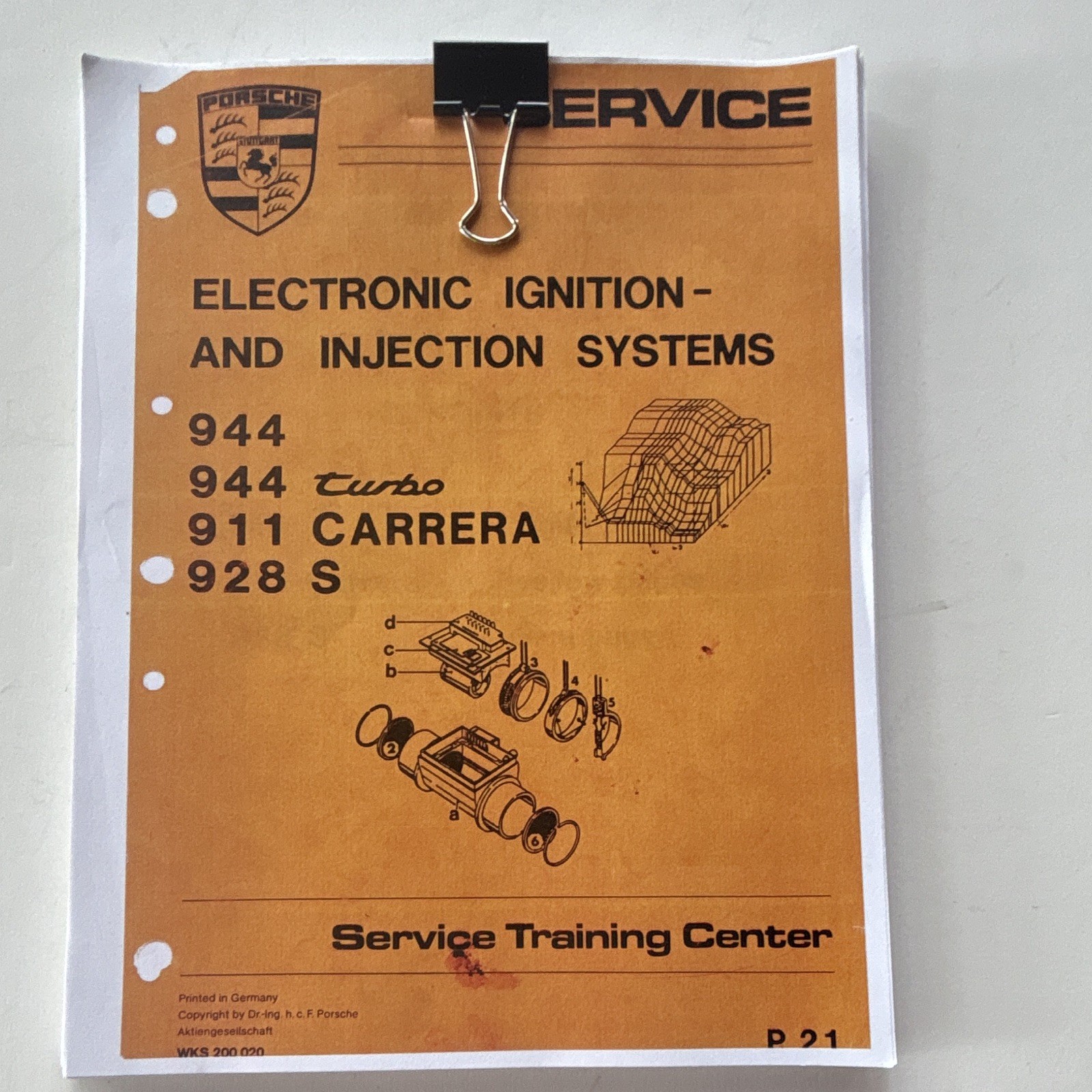 Porsche Injection Systems For 944, 944 Turbo 911 Carrera 928S