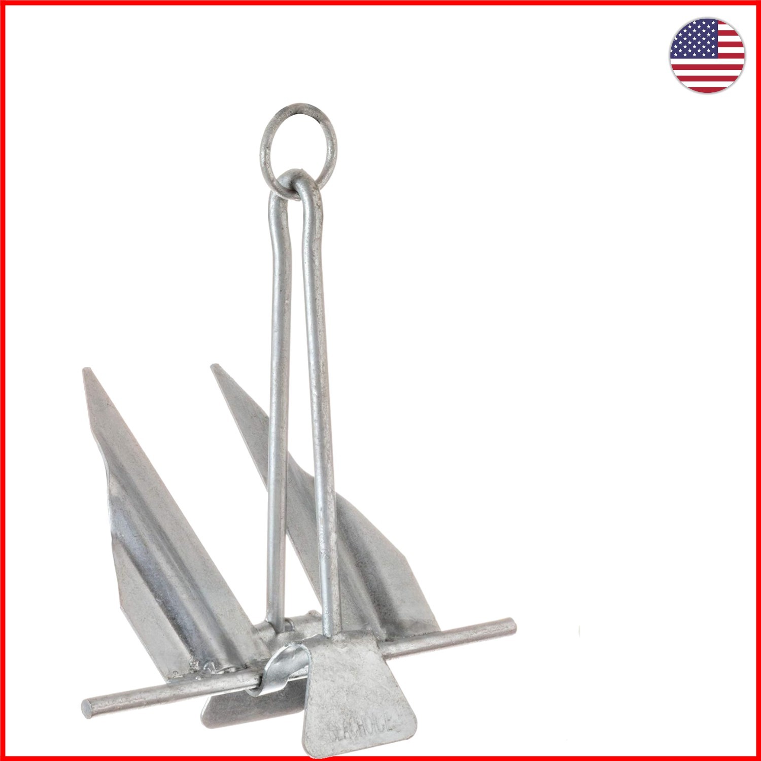 13# Hot-Dipped Galvanized Utility Anchor - Perfect for Deep Seafloor Penetration