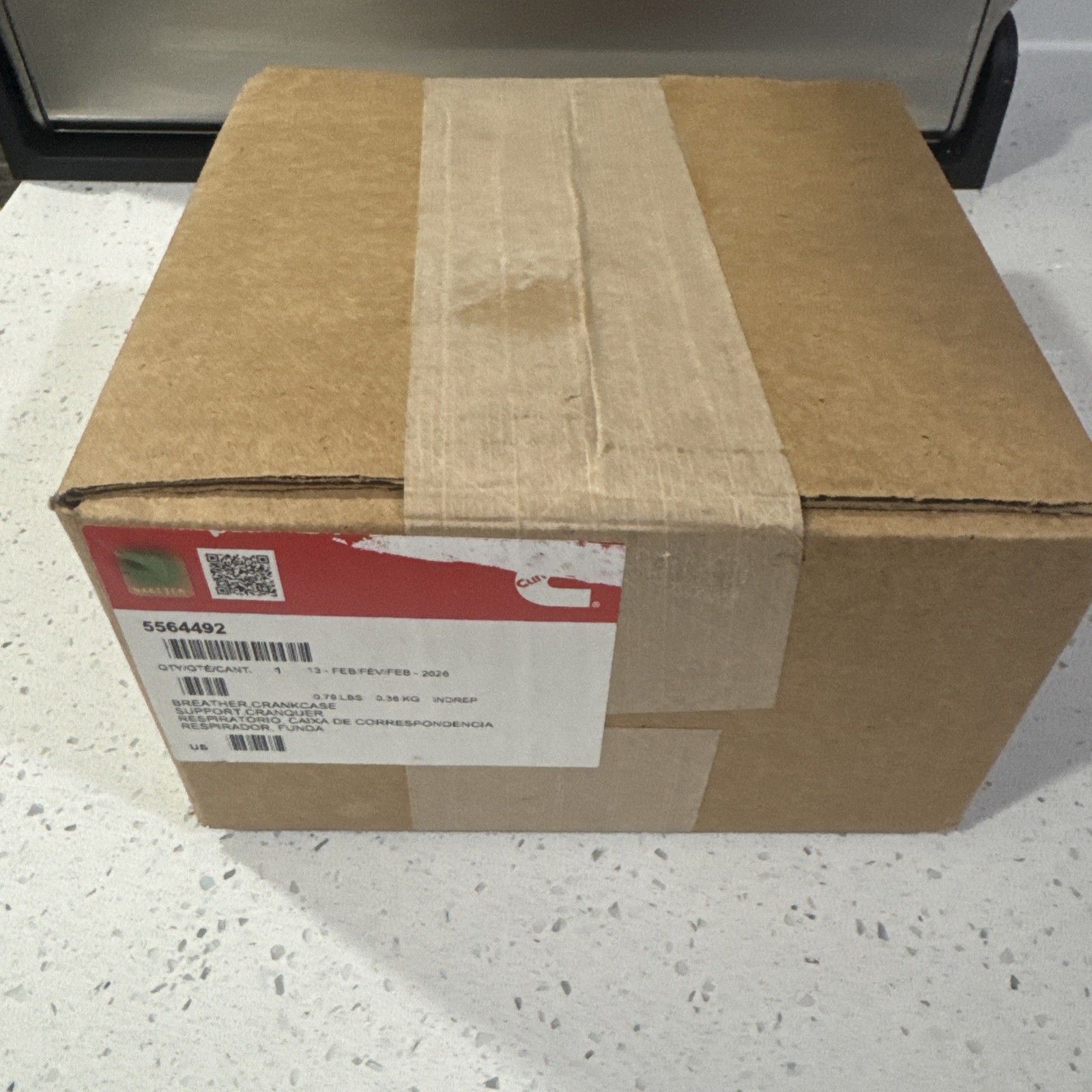 NEW Genuine Cummins Crankcase Breather 5564492 NEW Genuine Cummins Crankcase Breather 5564492