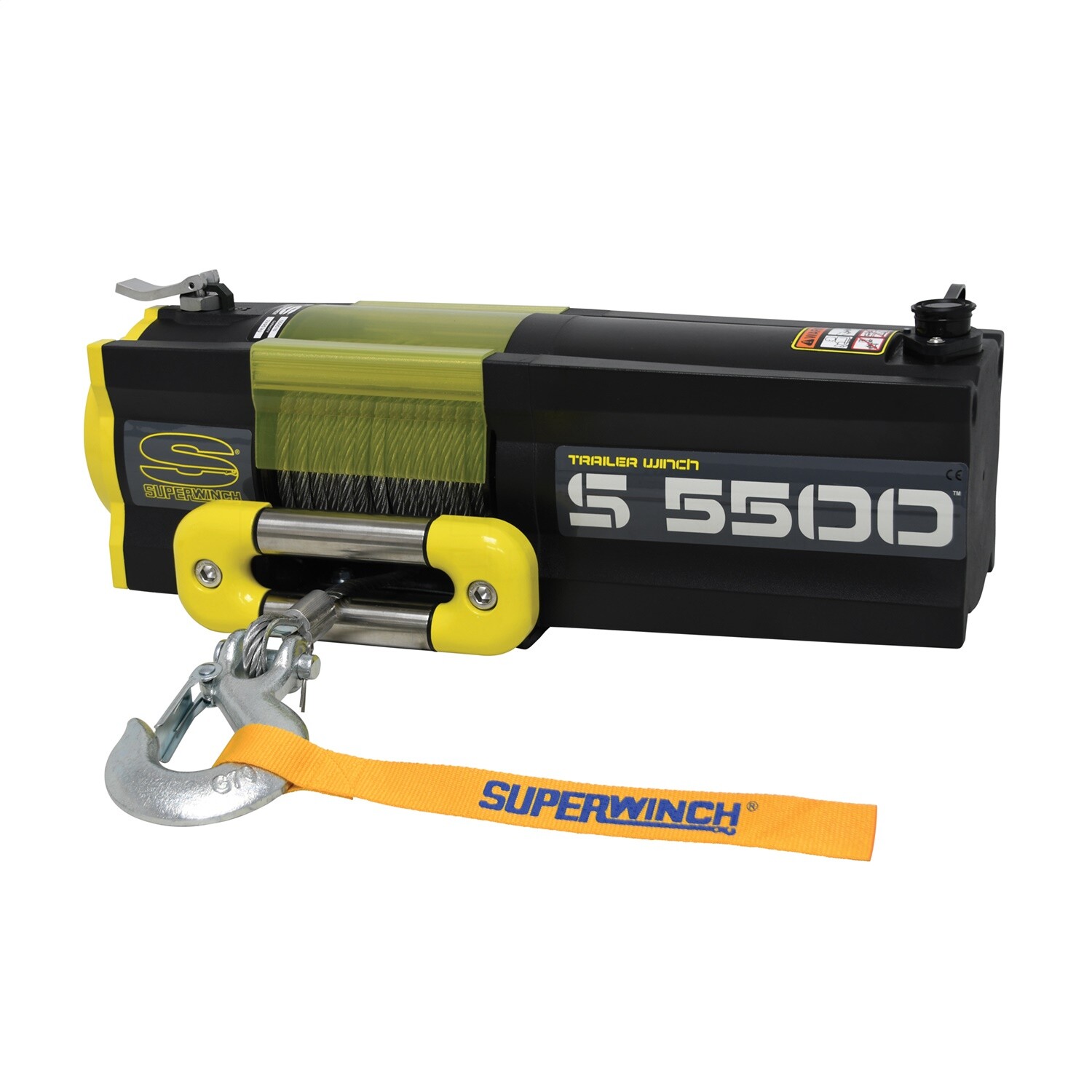 Superwinch 1455200 Electric Winch S5500 Steel Rope with Remote