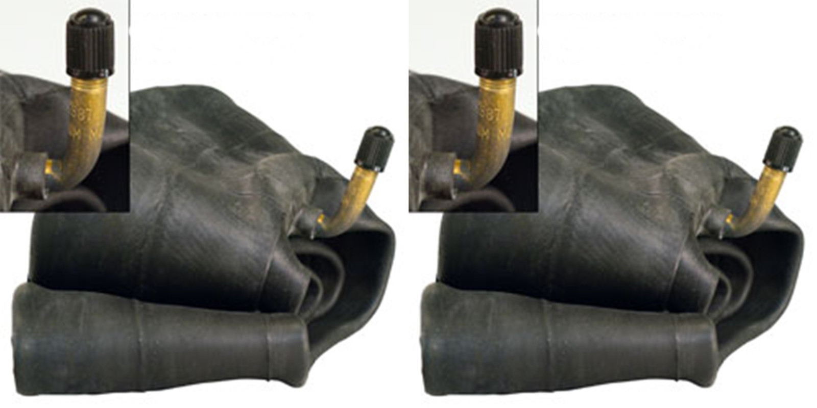 TWO 9x350-4 9x3.50-4 9x3.50x4 9-3.50-4 Carlisle Tire Inner Tubes 