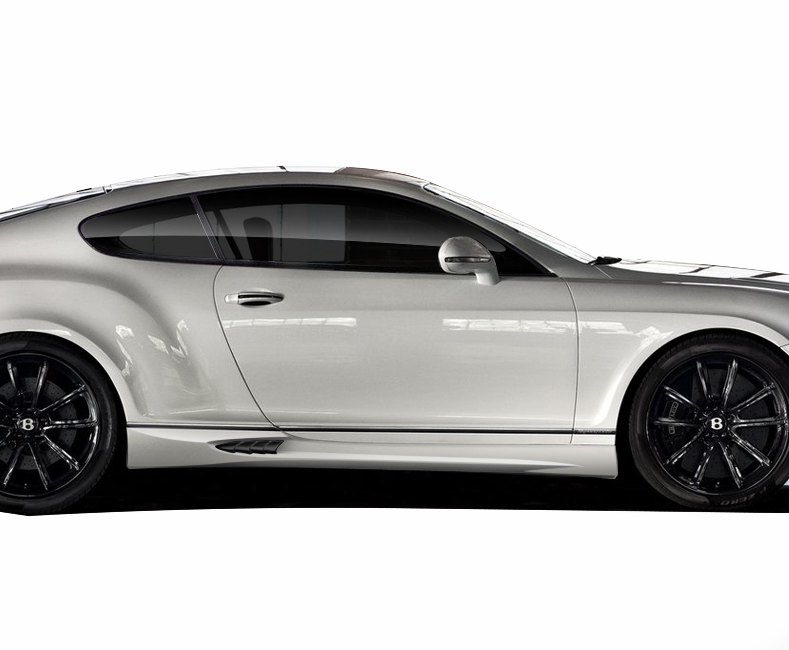 03-10 Bentley Continental AF-1 Aero Function (GFK) Side Skirts Body Kit 109358