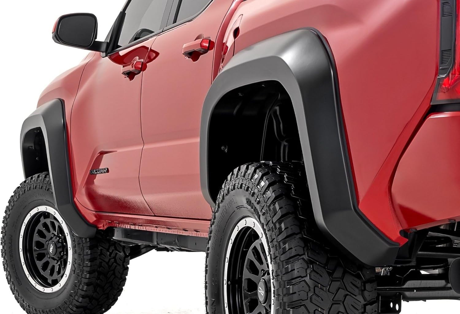 2024-2025 TOYOTA TACOMA 2/4WD ROUGH COUNTRY SPORT STYLE FENDER FLARE SET - 4 PC