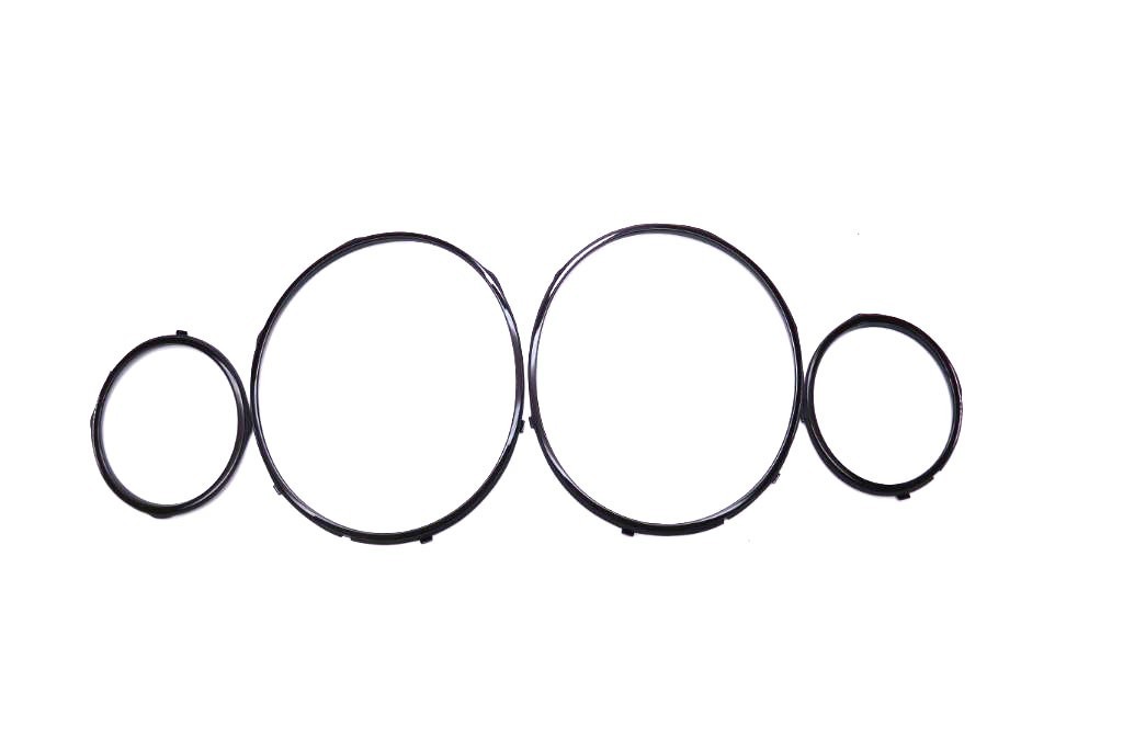 Bentley Mulsanne black headlight rings 4pcs #2573