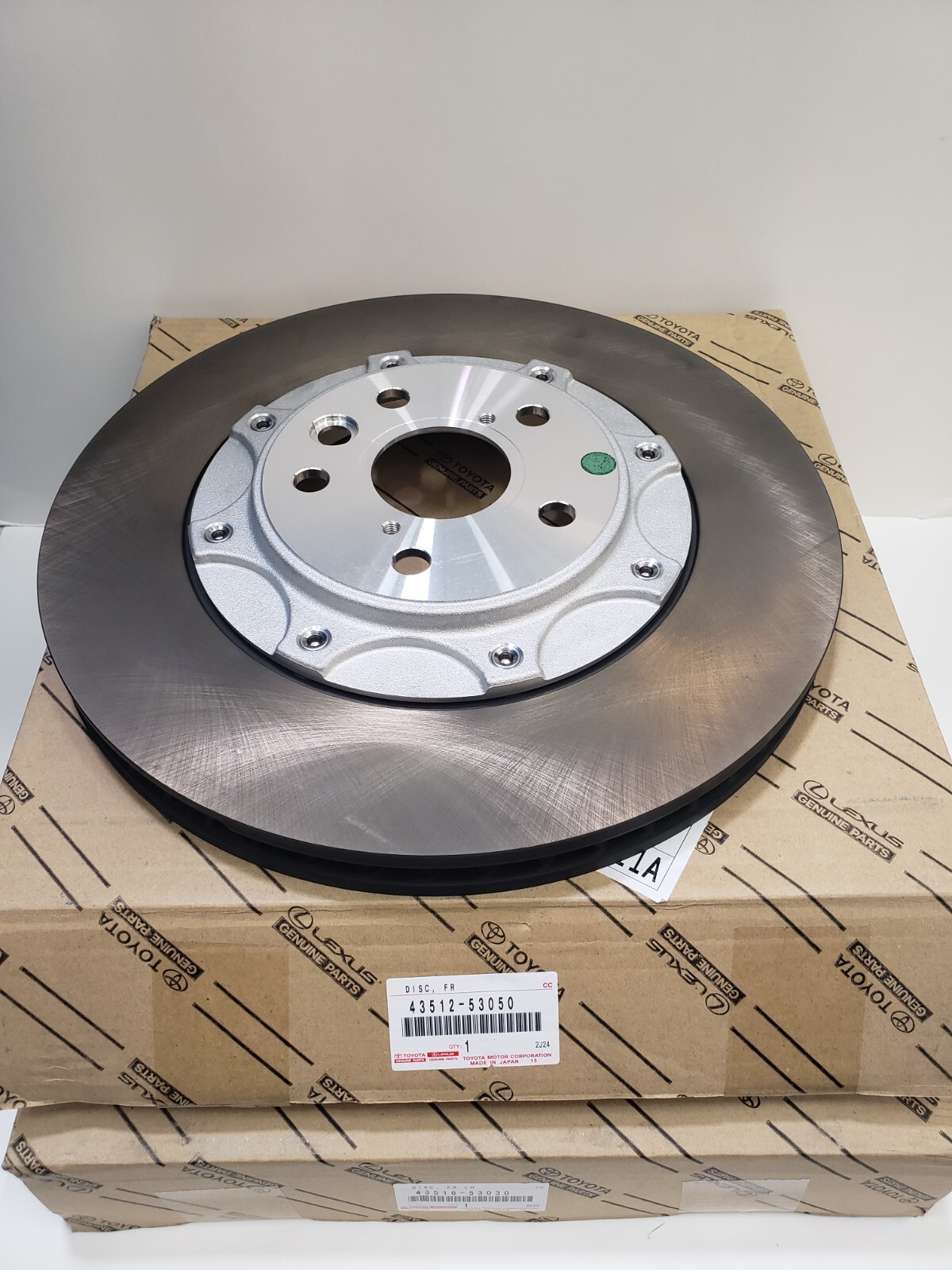 LEXUS OEM (F-SPORT / RWD) FRONT BRAKE ROTOR SET (LH/RH) 2013-2018 GS350