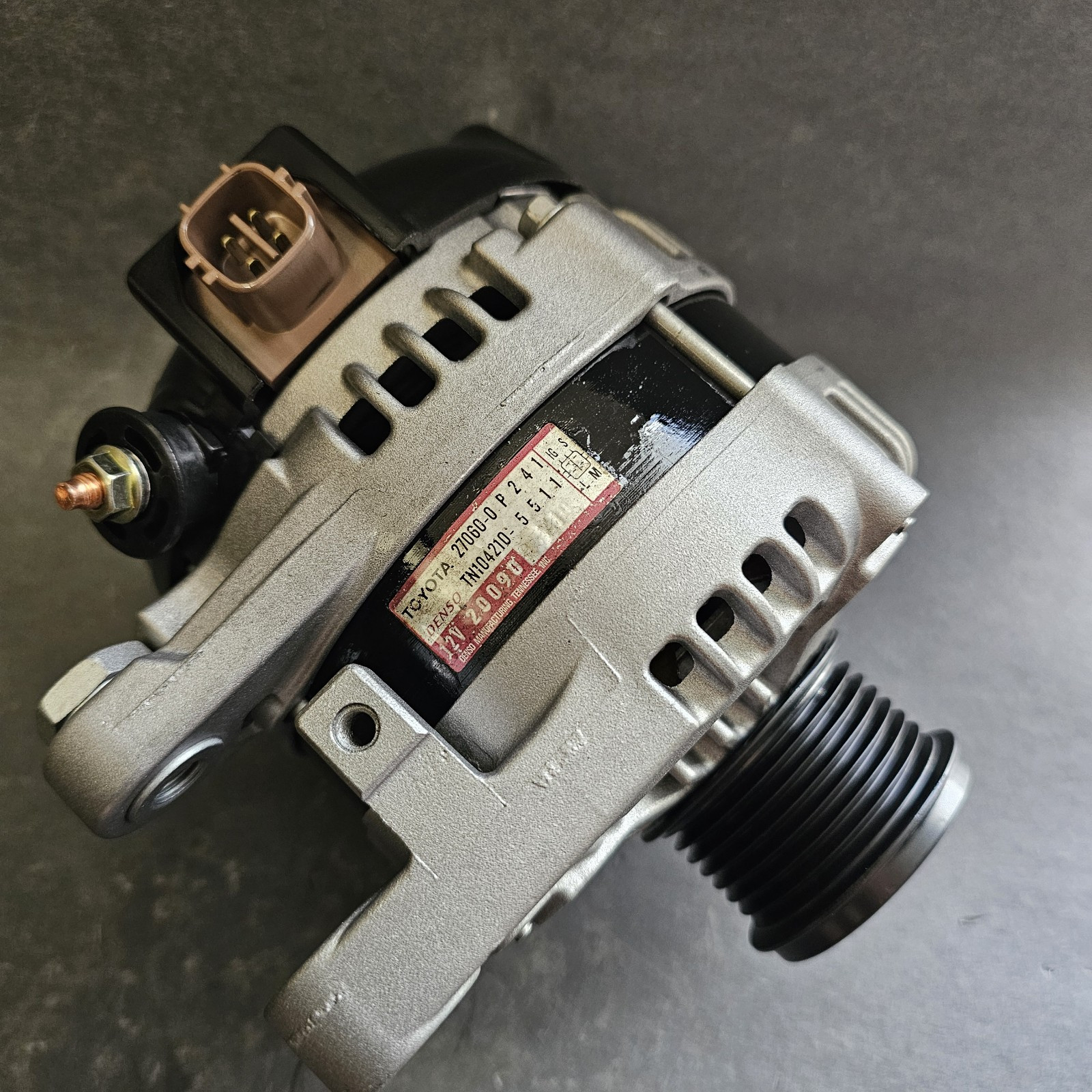 2007 to 2016 Toyota Sienna V6 3.5Liter 150Amps Alternator Oem Reman by Rvv