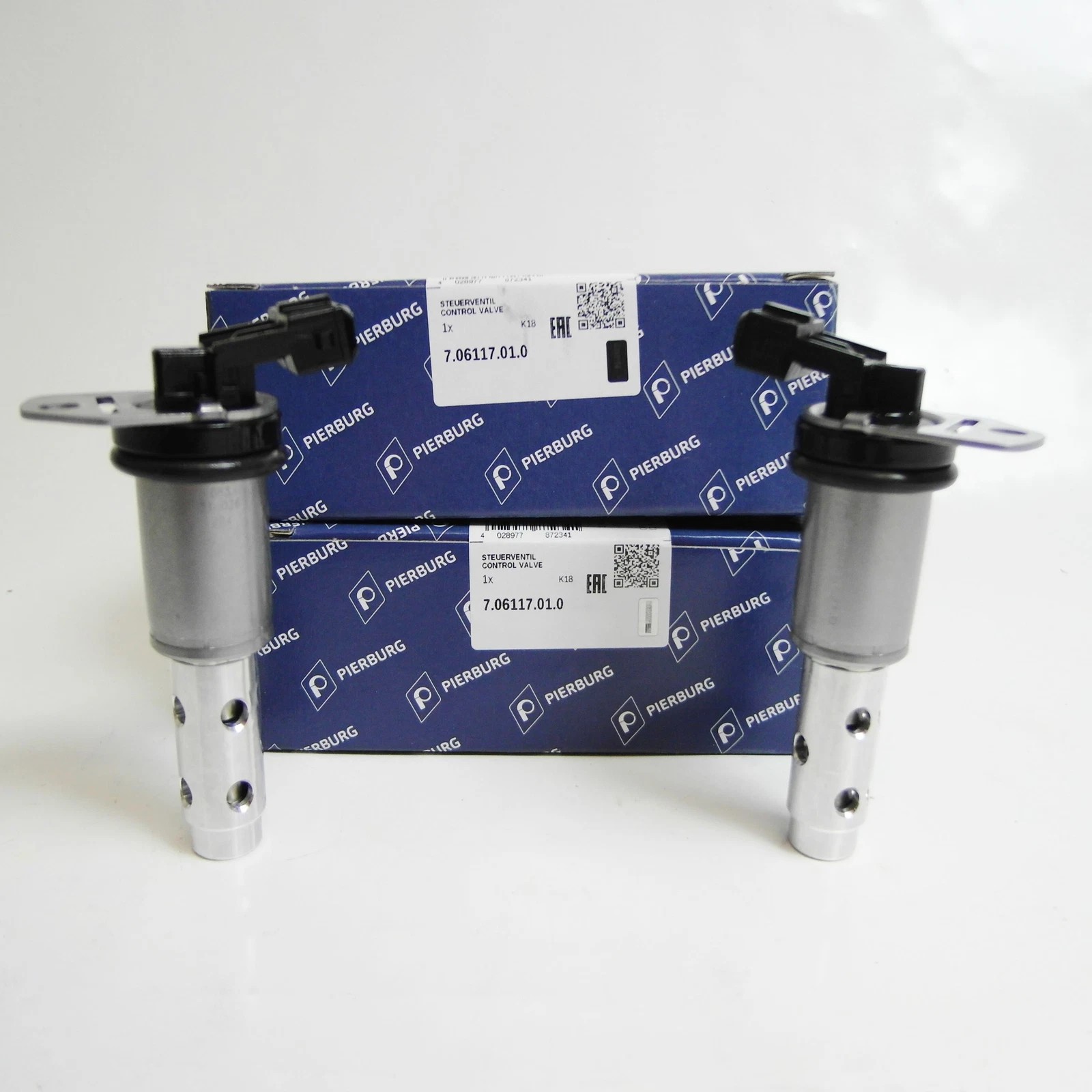 2× PIERBURG VVT Vanos Camshaft Solenoids For BMW N52 N54 E60 E61 E70 E90 917-241