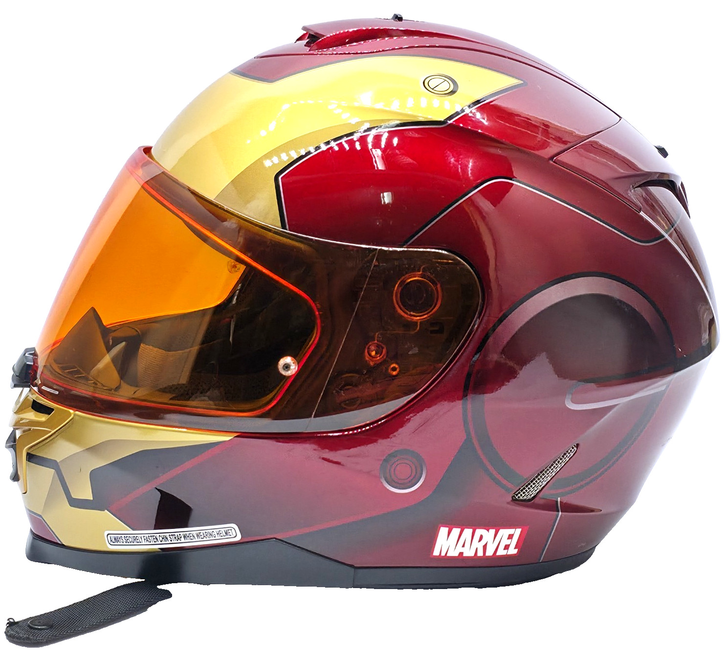 RARE Iron Man HJC, Official Marvel, Motorcycle Helmet Small