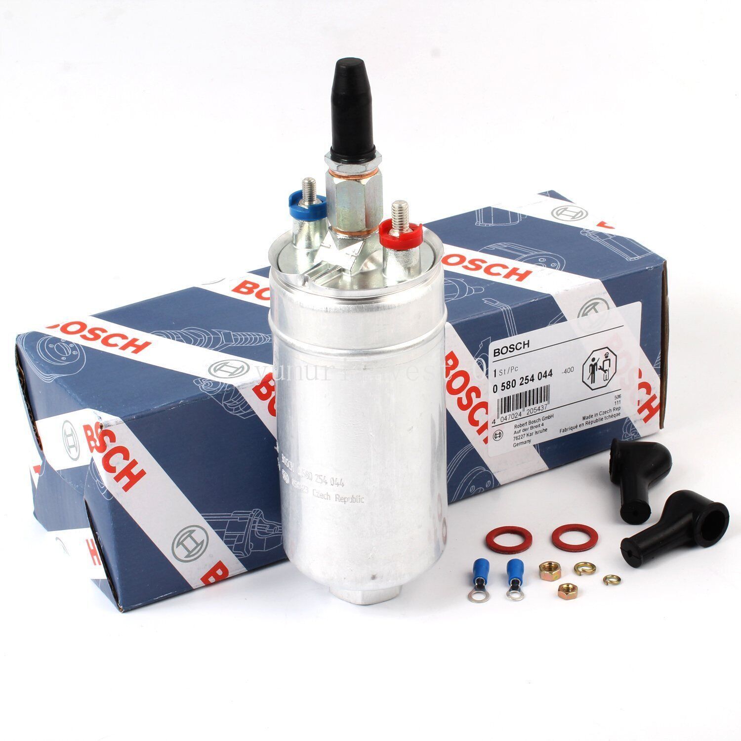 US 0580254044 GENUINE Bosch 044 Universal Inline External Fuel Pump 300lph E85