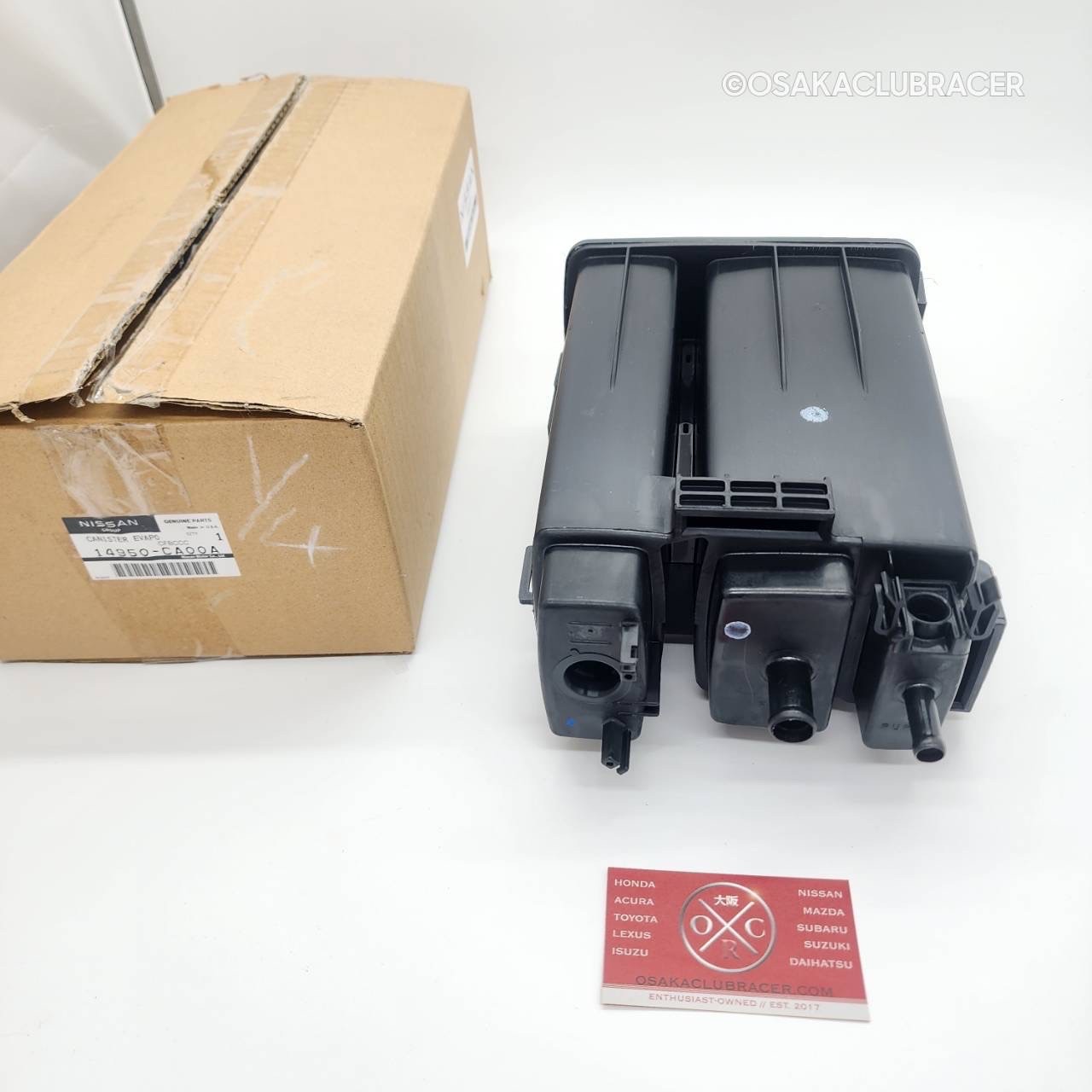Genuine OEM 09-24 Nissan GT-R Evaporative Emission Vapor Canister 14950-CA00A OE