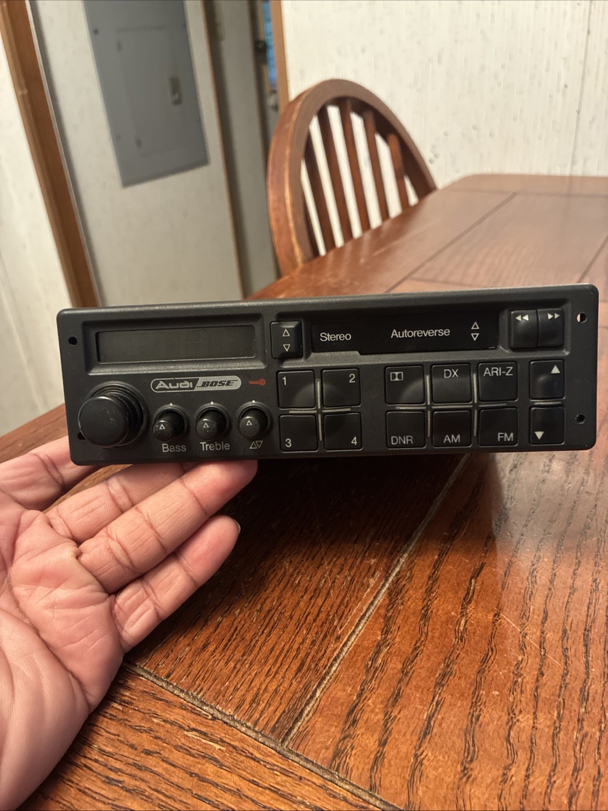 Rare Audi Bose Delta US 2 (M443) Blaupunkt AM/FM Cassette Player 90’s-UNTESTED