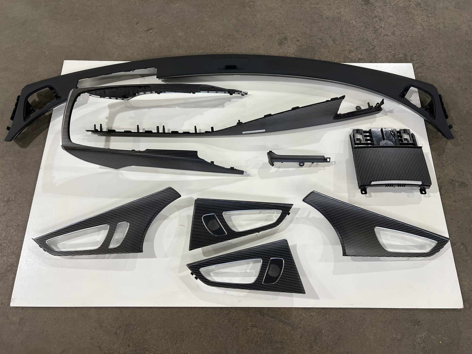 2012-2018 Audi A7 S7 RS7 OEM Beaufort Wood & Aluminum Interior Trim Complete (L)