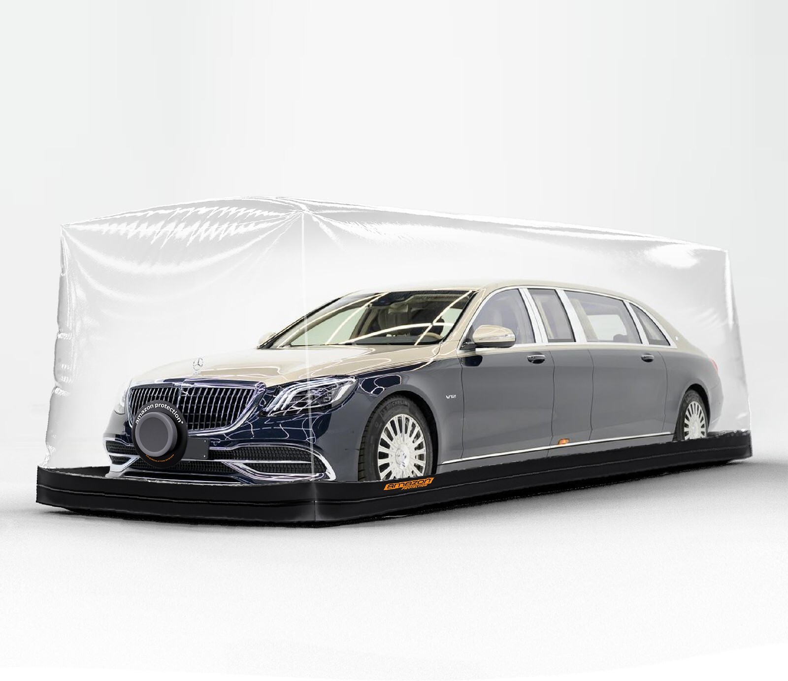 Luxury Capsule Car Cover for Mercedes-Maybach Pullman | Limousine Protection