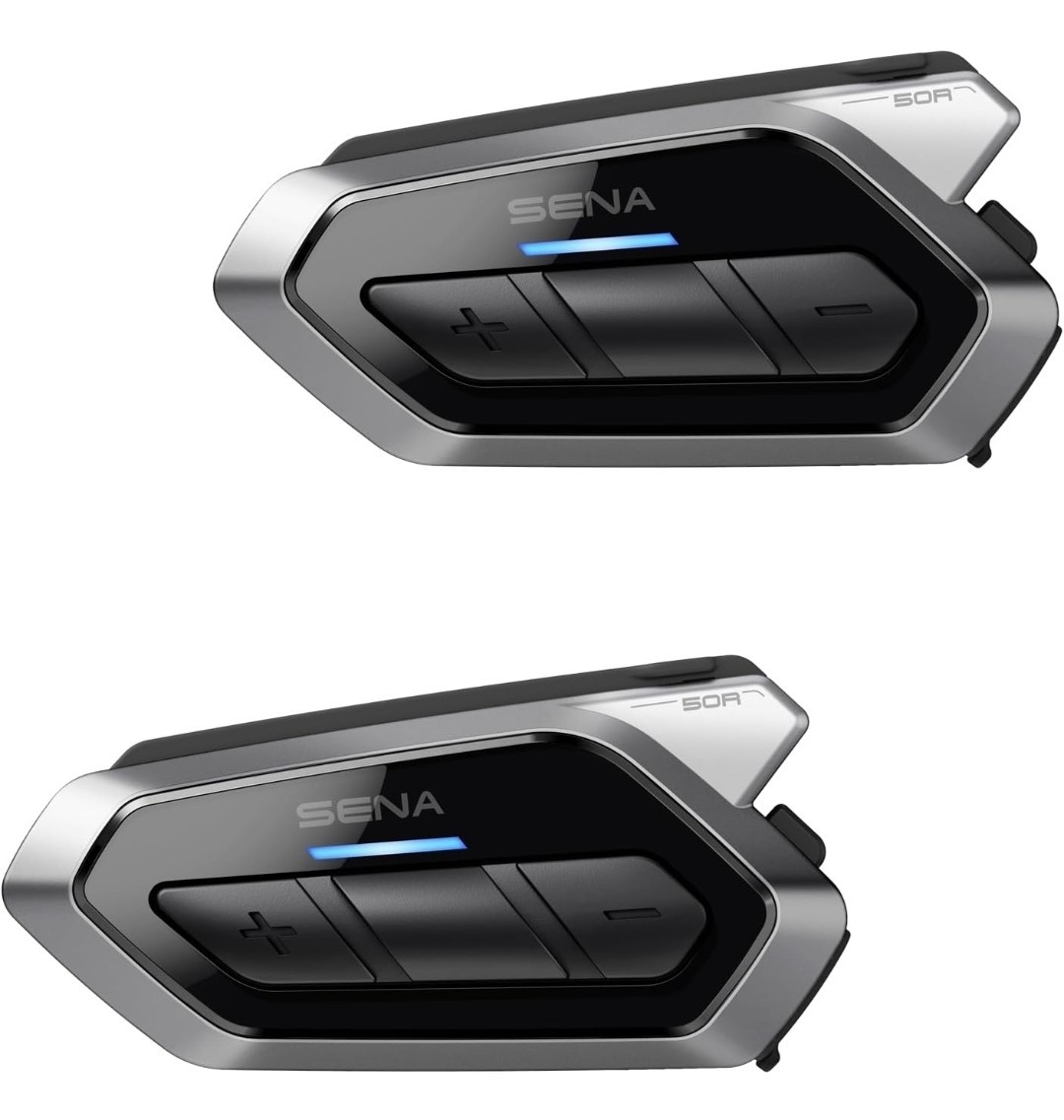 Sena 50R Bluetooth Communication with Mesh Intercom Dual Pack 50R-02D Sena 50R Bluetooth Communication with Mesh Intercom Dual Pack 50R-02D