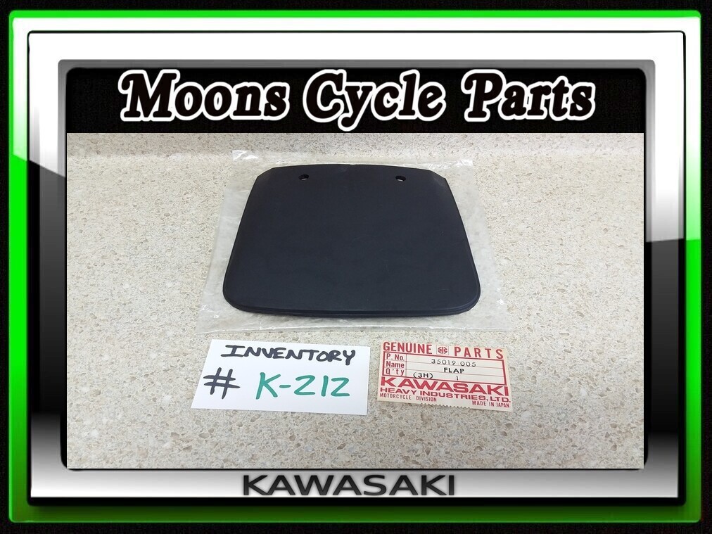 VTG NOS 1973-1978 Kawasaki KX125 KX250 KX400 KX450 Front Fender Flap #35019-005