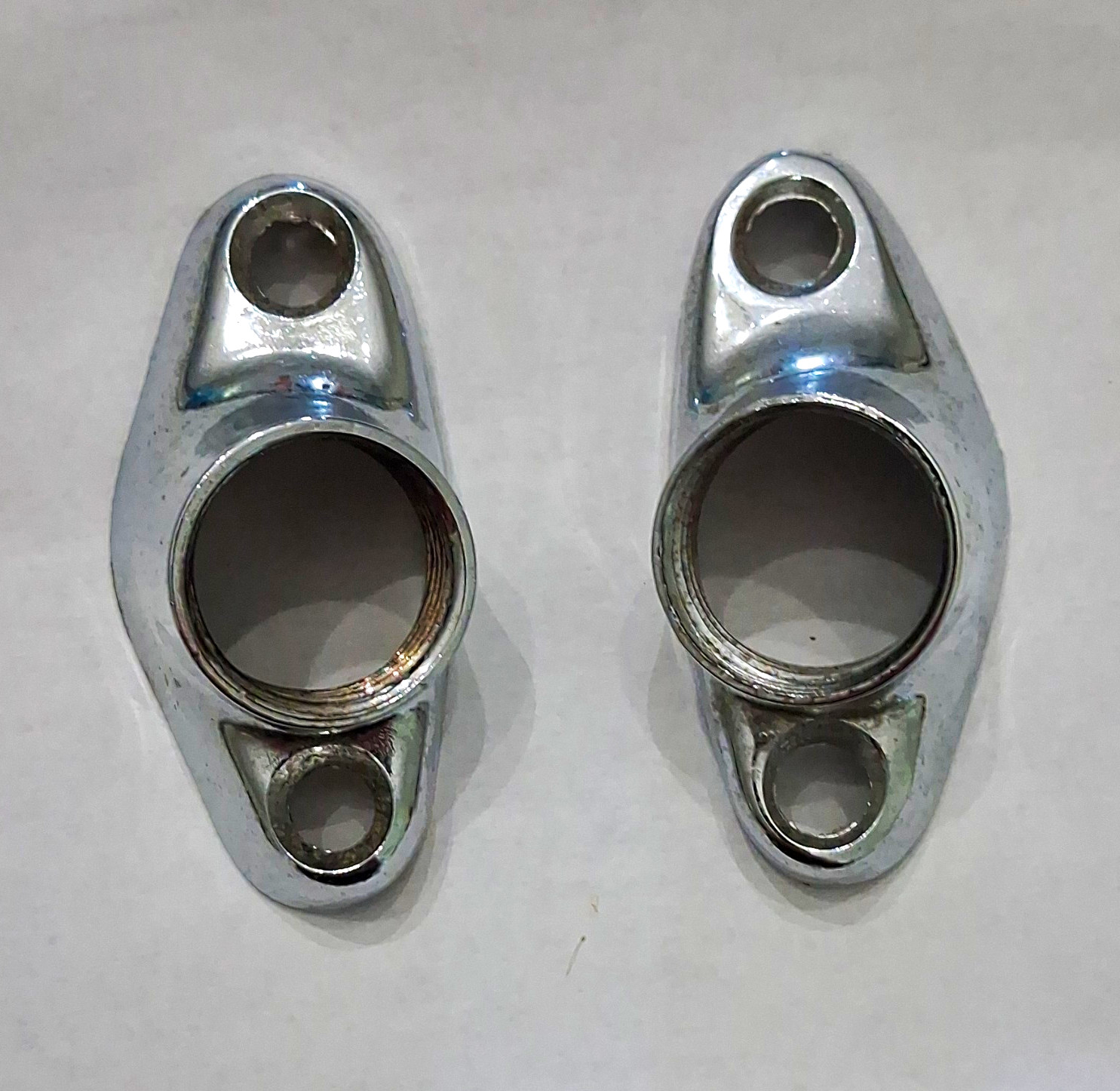 Vintage Spot Light Brackets Left & Right