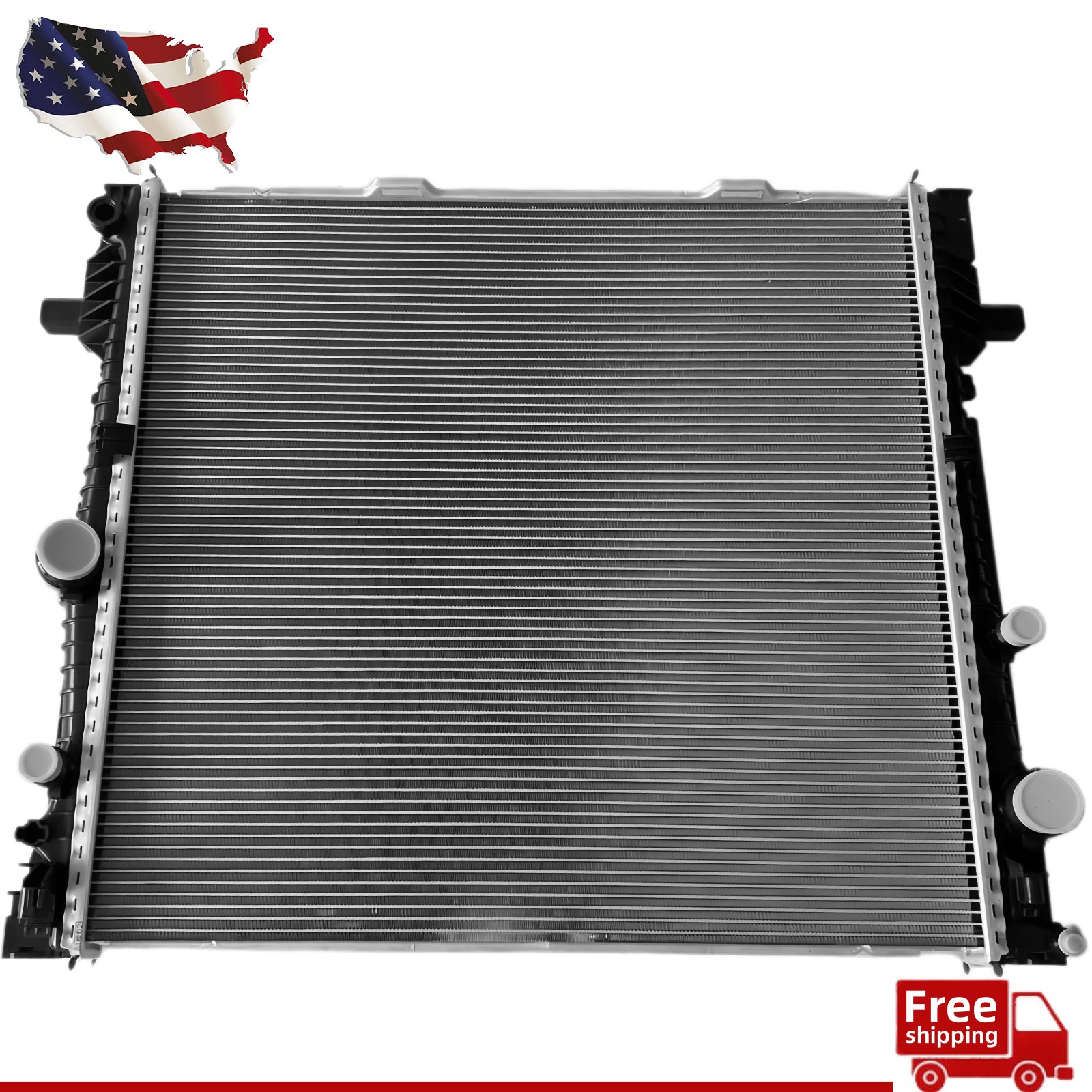 For 2021-2024 BMW X3M X4M F97 F98 Main Radiators Cooling Assembly 17118665241