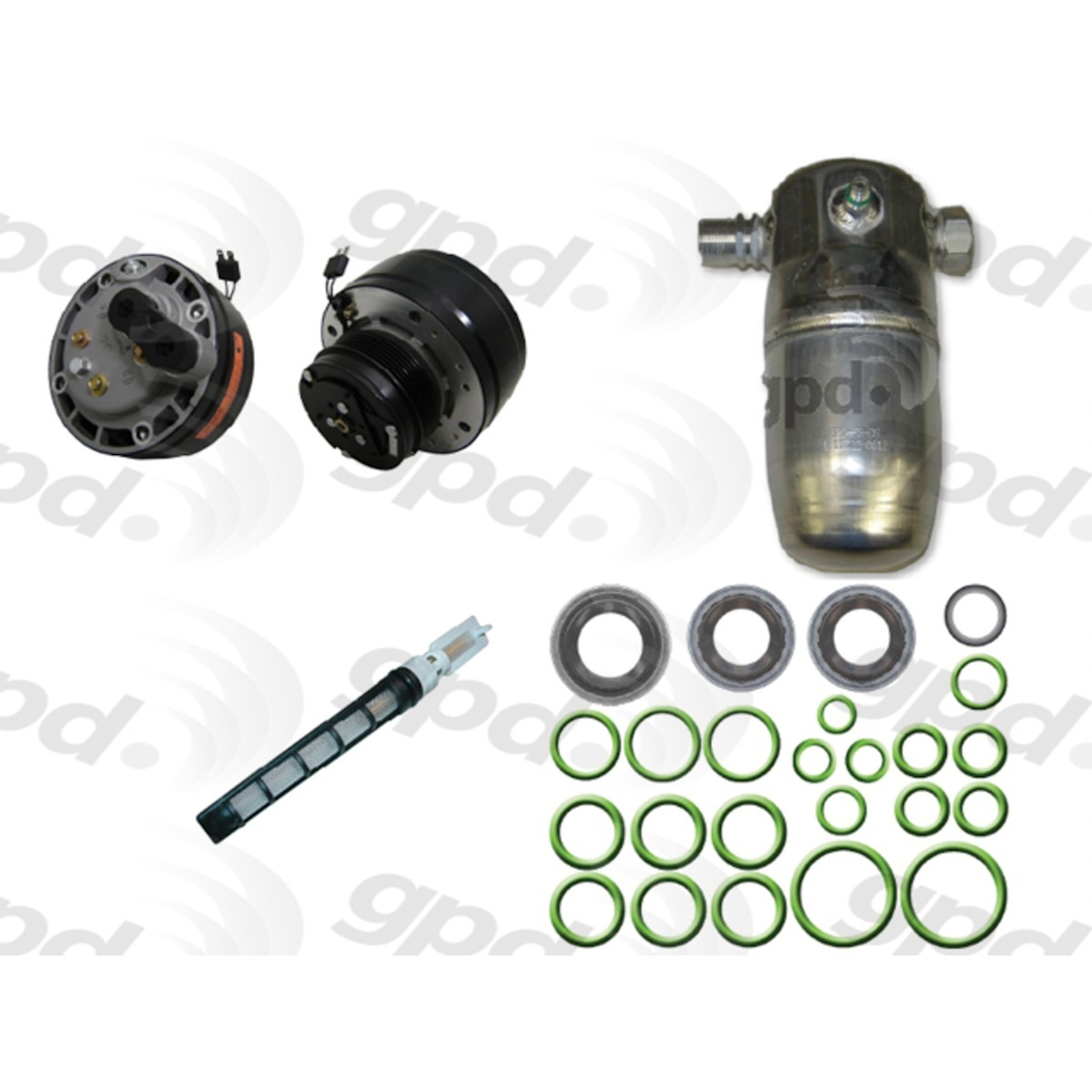 9611665 GPD A/C AC Compressor for Chevy Suburban With clutch GMC C1500 C2500 92
